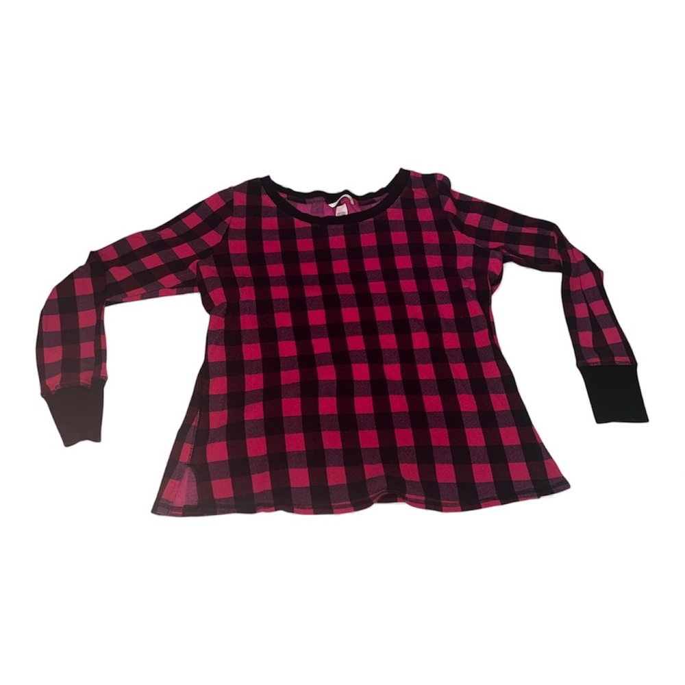 Victoria's Secret Pink and Black Checkered Pajama Set- Medium - Picture 4 of 10